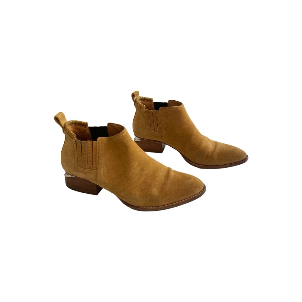Alexander Wang Kori Suede Leather Ankle Boots Size US 10